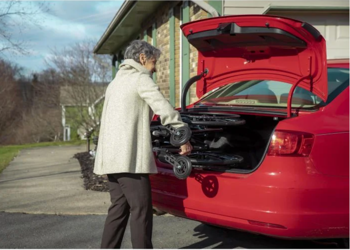 Feather 13.5lb Wheelchair