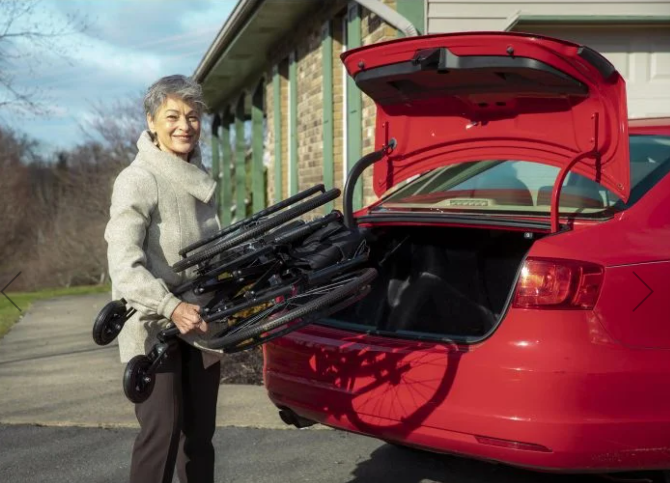 Feather 13.5lb Wheelchair